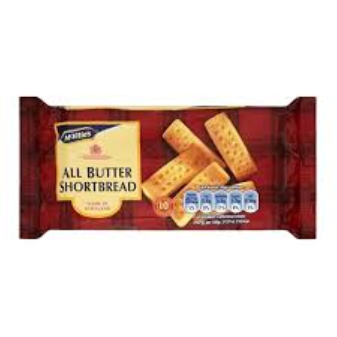 McVITIES ALL BUTTER SHORT CAKE BREAD 200G